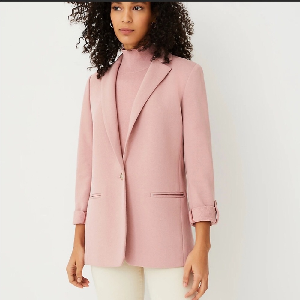 Light Pink Ann Taylor Factory Blazer